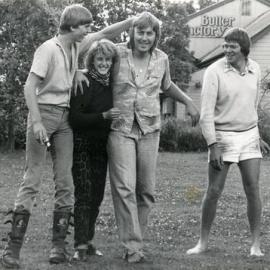 Kevin Laws, Shane Crang and Cameron Brado, Kin Kin