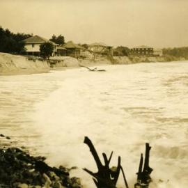 Erosion, Noosa Main Beach, Noosa Heads, March 1948