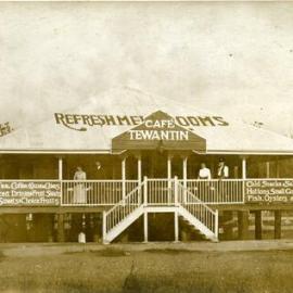 Café Tewantin, Refreshment Rooms, Cooroy, 1910