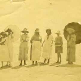 Beachgoers 