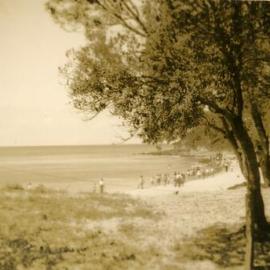 Beachgoers