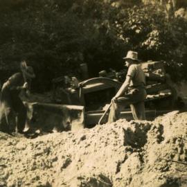 Construction, Morwong Drive, Noosa Heads, 1949