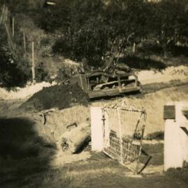 Construction, Morwong Drive, Noosa Heads, 1949