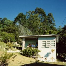 Christopher Phillips, Olive Freeman, Christine Sharry, Katie Phillips and Peter Clement, (l-r), Cnr Hastings Street and Morwong Drive, Noosa Heads