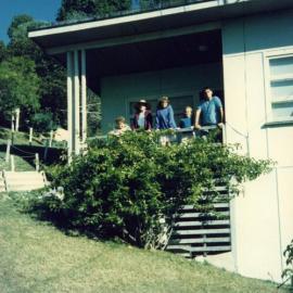Christopher Phillips, Olive Freeman, Christine Sharry, Katie Phillips and Peter Clement, (l-r), Cnr Hastings Street and Morwong Drive, Noosa Heads