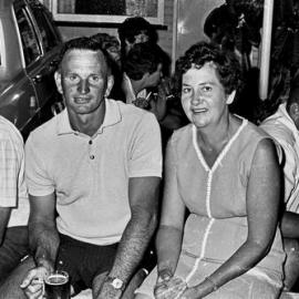 New Year's Eve party, Kirriwina Motel and Caravan Park, Gympie Terrace, Noosaville, 31 December 1969