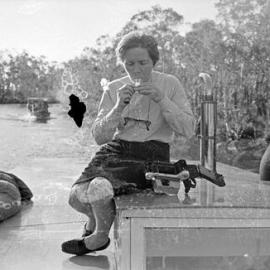 Boating party, Everglades trip, Noosa River, 7 June 1970