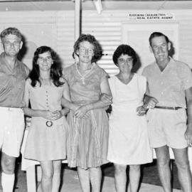 New Year's Eve party, Kirriwina Motel and Caravan Park, Gympie Terrace, Noosaville, 31 December 1969