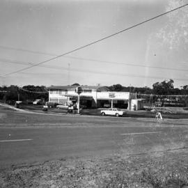 The Banksias Service Station and Caravan Park, cnr Noosa Drive and Sunshine Beach Road, Noosa Junction, 1970
