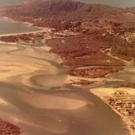 Aerial photograph, Noosa Sound development, Noosa Heads, ca 1972 - 1973