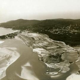 Aerial photograph, Noosa Sound development, Noosa Heads, ca 1972 - 1973