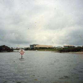Bridge construction, Noosa Waters, Noosaville, 1990s