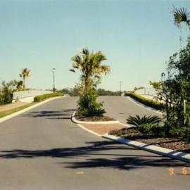 Bridge leading into 'The Promontory' section of Noosa Waters, Noosaville,  3 June 1998