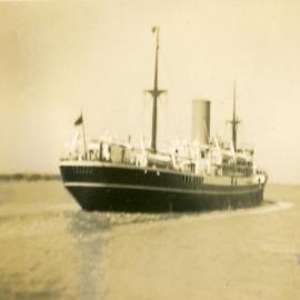 'Shansi', Brisbane River, 17 January 1949