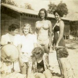 Beachgoers, 1948