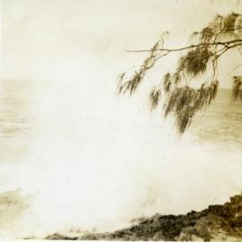Big waves, Noosa Heads, 1948