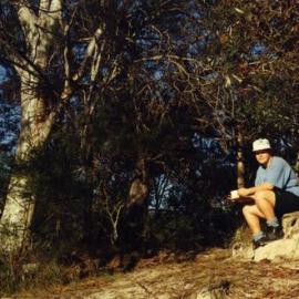 Erica, Cooloola Wilderness Trail, Great Sandy National Park, August 1992
