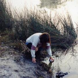 Erica, Noosa River, Cooloola Wilderness Trail, Great Sandy National Park, August 1992