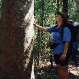 Erica, Cooloola Wilderness Trail, Great Sandy National Park, August 1992