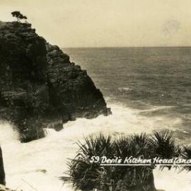 Devil's Kitchen, Noosa Heads, ca 1940s