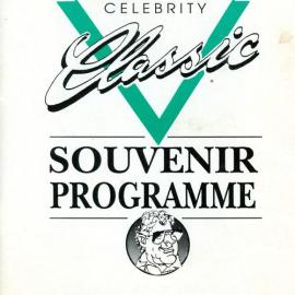 Souvenir Programme, The 13th Annual Jack Newton Celebrity Classic, Tewantin-Noosa Golf Club, Tewantin, December 1991