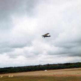 Take off, Noosaville Aerodrome, Lake Weyba Drive, Noosaville, 1980s