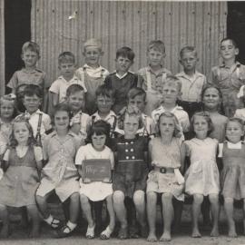 Class Photo, Grade Prep 2, Cooroy State School, Cooroy, 1949