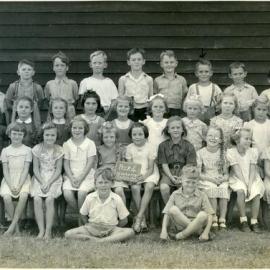 Class Photo, Grade Prep 4, Tewantin State School, Tewantin, 1949
