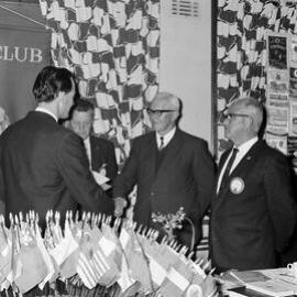 Eddie Summerville (right), and others,  Lions Club Son & Daughter Night, 1970