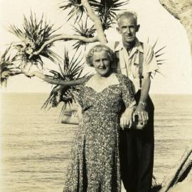 Emma  Freemans, Aunty and Uncle, Noosa Heads, November 1953