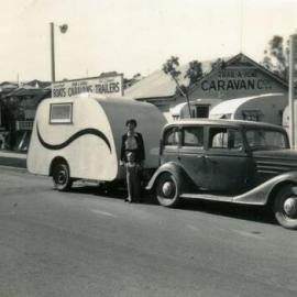 Emma and Peter Freeman, Brisbane, 1 July 1955