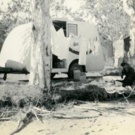 Emma Freeman, Gatakers Bay, Pialba, July 1955