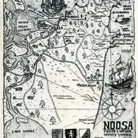 Noosa, Parish of Weyba, County of March map, 1949
