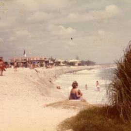 Erosion, Noosa Main Beach, Noosa Heads, 16 February 1980