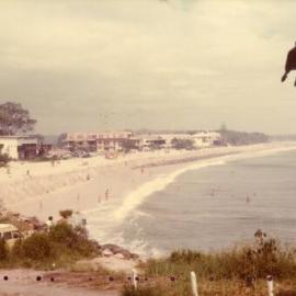 Erosion, Noosa Main Beach, Noosa Heads, 16 February 1980