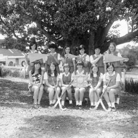 Hockey Team Photo, Pomona State School, September 1971