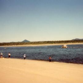 Boating and Fishing, Noosa River Mouth, Noosa Heads, ca 1991