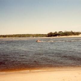 Boating and Fishing, Noosa River Mouth, Noosa Heads, ca 1991