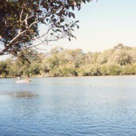 Boating and fishing, Weyba Creek, Noosaville, 1992