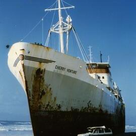 Cherry Venture, Teewah Beach, ca 1973