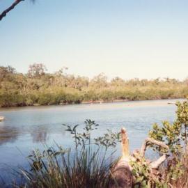 Boating and fishing, Weyba Creek, Noosaville, 1992