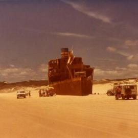 Cherry Venture, Teewah Beach, ca 1980