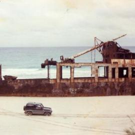 Cherry Venture, Teewah Beach, ca 1990