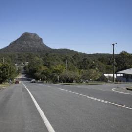 Views to Mt Cooroora, Hill Street Pomona, 31 May 2018