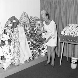 Daphne Quillen, Mayfair Fabric Centre, Mayfair Arcade, Tewantin, 1971