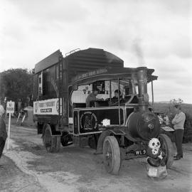 Britannia, Foden steam wagon, Sunshine Coast Spring Festival and Motorkana, Peregian Beach, 12 September 1971