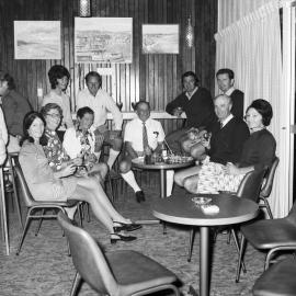 Cocktail bar, Noosa Heads Hotel Motel, 19 Noosa Drive,  Noosa Heads, June 1972