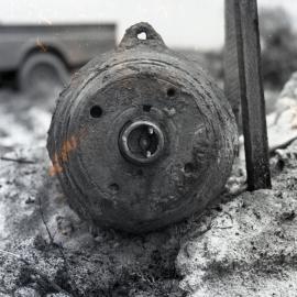 Unexploded ordnance, Sunshine Beach, November 1972