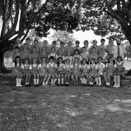 Class photo, Grade 5/6B, Cooroy State School, Cooroy, 10 October 1972