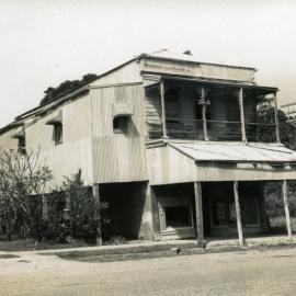 Derelict building, main street, Cooktown, 19 July 1969